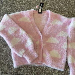 ☁️Pink Clouds Cardigan☁️